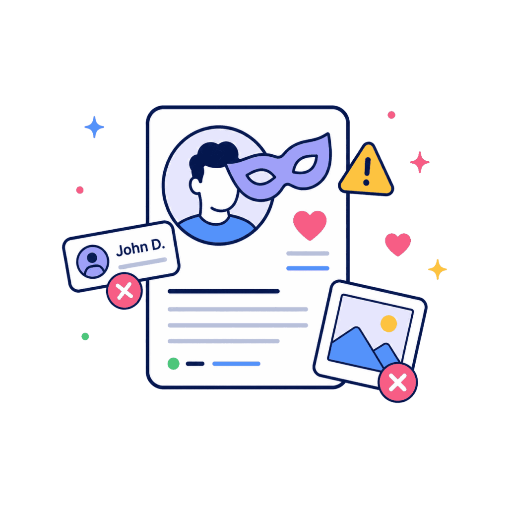 Check for Romance Scam and Impersonation Signs