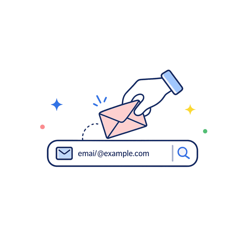 Enter the Social Media Email Address