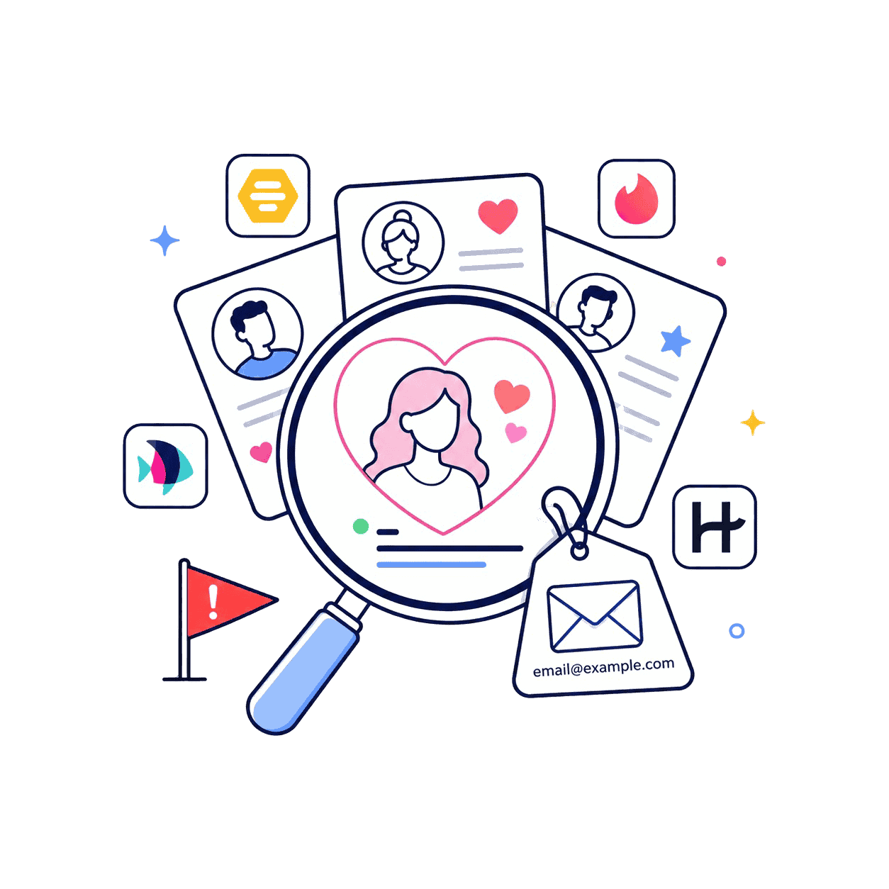 Find Dating Profiles by Email