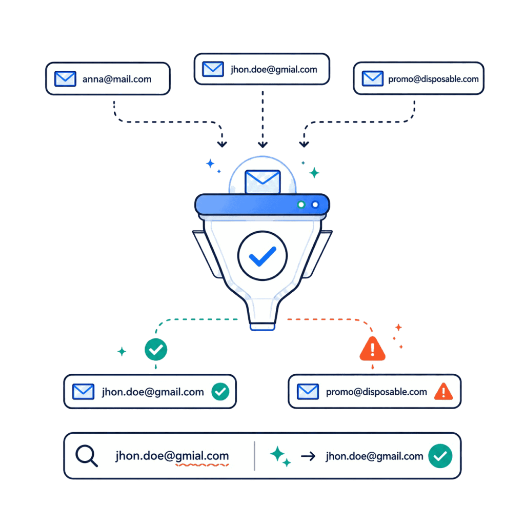 Validate Any Email Before Contact