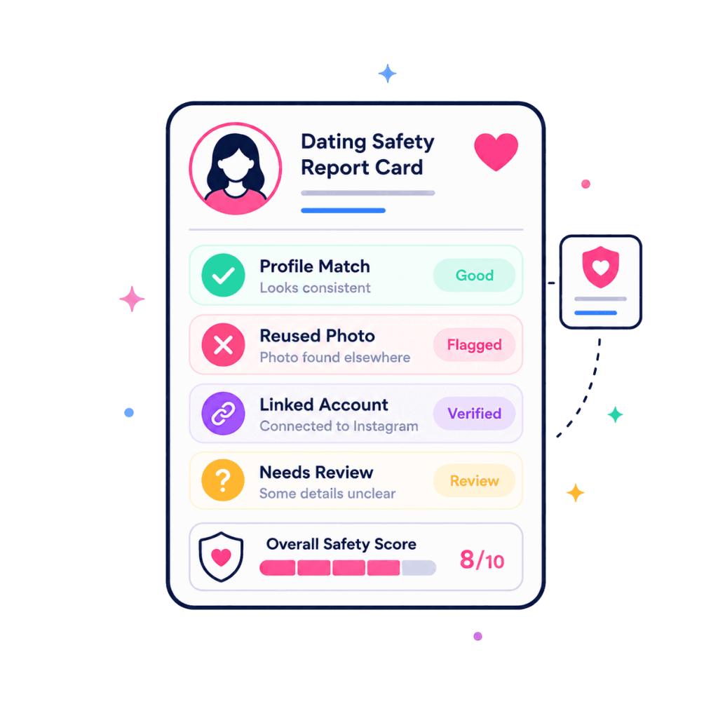 You Review the Dating Profile Report
